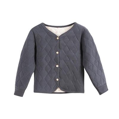 猫人儿童保暖上衣男童夹棉加厚棉袄女童冬季棉服中大童校服神器