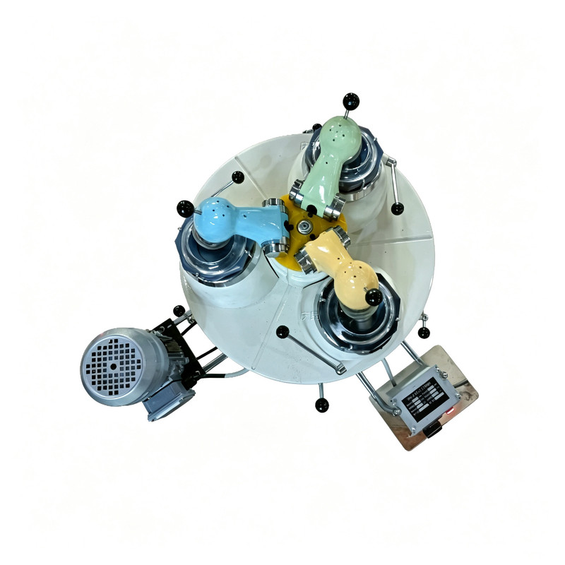 XPM-120*3小型玛瑙研磨机选矿粉碎机磨粉设备白钢玉磨粉机调速款