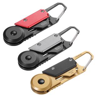 德国TROIKA拓意卡户外拆箱螺丝刀迷你折叠金属edc多功能组合工具