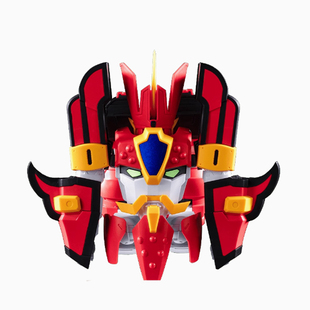 京东送货上门 超级光能使者拼装模型玩具魔动王地隐侠橘猫工业