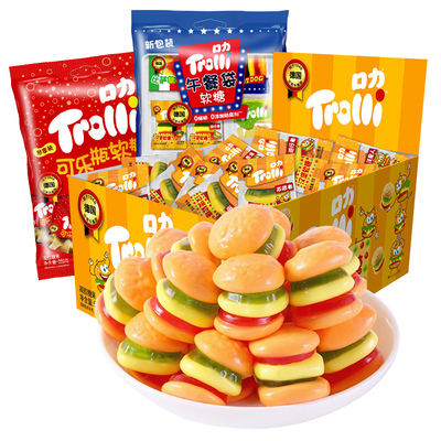 口力Trolli汉堡软糖水果味