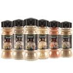 6瓶烧烤撒料组合套装全套烤肉烤鱼淄博烧烤蘸料椒盐香料烧烤调料