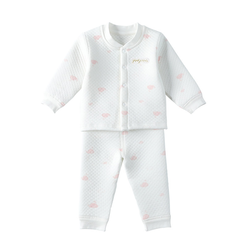 宝宝加厚春秋季新生婴儿衣服套装