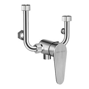 电热水器的u型混水阀配件大全卫生间冷热水龙头开关明装淋浴专用