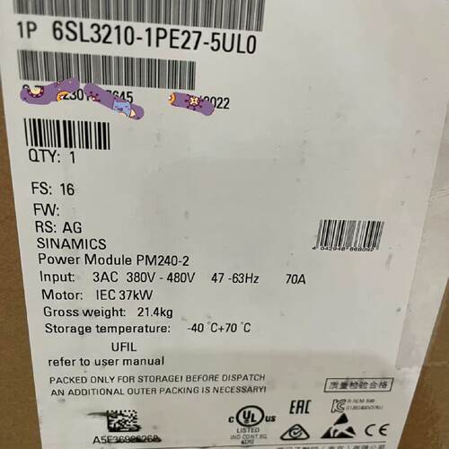 溢价-6SL3210-1PE27-5UL0
