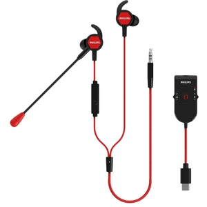 Philips/飞利浦G4115 入耳式多种音效电竞游戏吃鸡专用耳机带麦