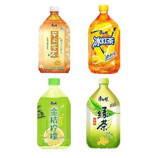 康师傅茉莉蜜茶绿茶冰红茶清茶饮料大桶1L系列畅爽解渴饮品