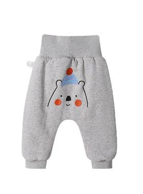 贝肽斯婴幼儿秋冬加绒大pp裤