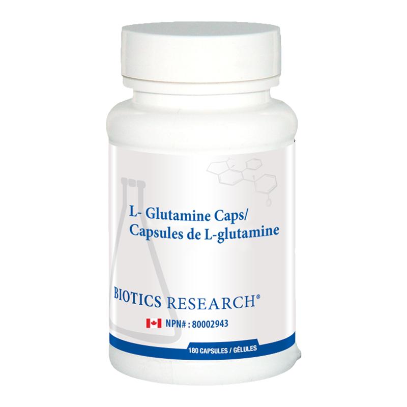 现货 加拿大 Biotics Research  L-Glutamine 谷氨酰胺 肠胃健康