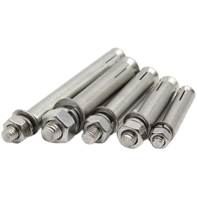 304不锈钢膨胀螺丝螺栓加长拉爆