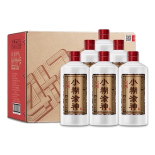 【推荐】小糊涂神佳酿52度600ml*6整箱装浓香型白酒自饮送礼正品