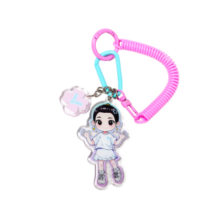 威克多VICTOR胜利PG6028HYQ羽毛球包钥匙扣挂件饰品黄雅琼周边