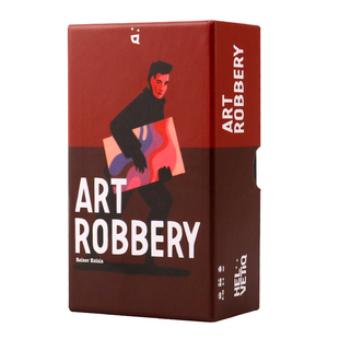 Art Robbery抢劫艺术中英文版2-5人桌游神偷大盗成人卡牌聚会游戏