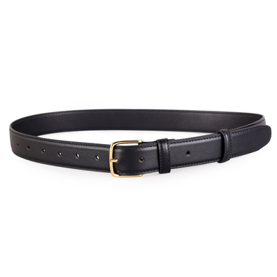 AONIU獒牛头层牛皮针扣百搭腰带