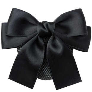 头花女网兜新款护士发网女职业盘头发空姐银行服务员工作头饰发饰