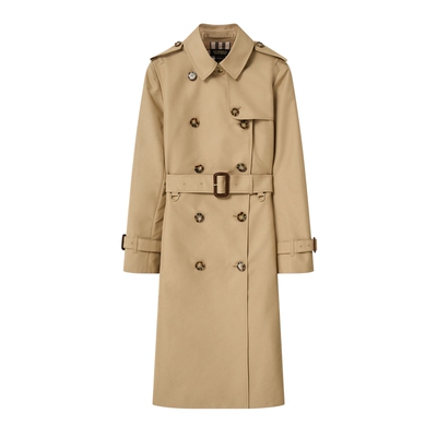 Scofield女装英伦双排扣风衣外套