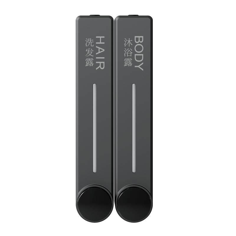 酒店宾馆皂液器壁挂式洗手液挂壁器免打孔洗发水沐浴露盒子按压瓶