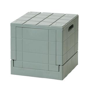 【自营】日本霜山折叠收纳箱玩具衣服整理箱后备箱户外储物凳可坐