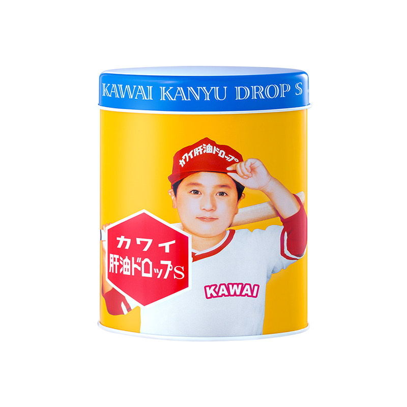 KAWAI日本肝油丸梨钙维生素软糖维生素d儿童VC钙片护眼增强抵抗力