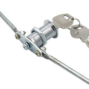 文件柜锁铁皮柜门锁连杆锁更衣柜上下天地锁档案柜锁心员工柜子锁