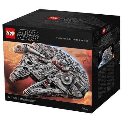 乐高星球大战千年隼飞船75313全地形积木益智装甲豪华拼装系列