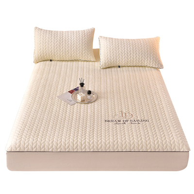 A类母婴级加厚牛奶绒床笠