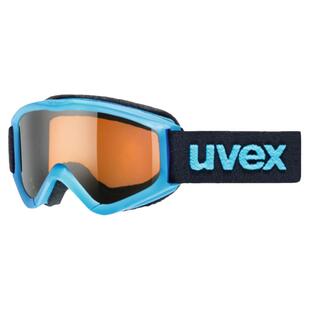 uvex儿童滑雪眼镜青少年防雾防风小童滑雪镜尤维斯德国高清蓝黄粉