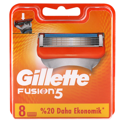 吉列锋隐5层刀片男士剃须刀刀头