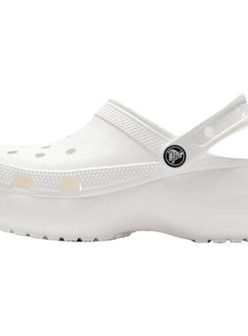 Crocs经典云朵克骆格厚底凉拖