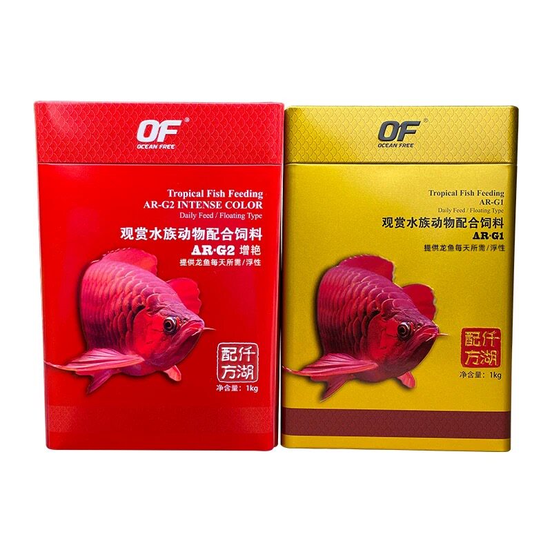 【24小时闪发】仟湖傲深OF龙观赏鱼饲料