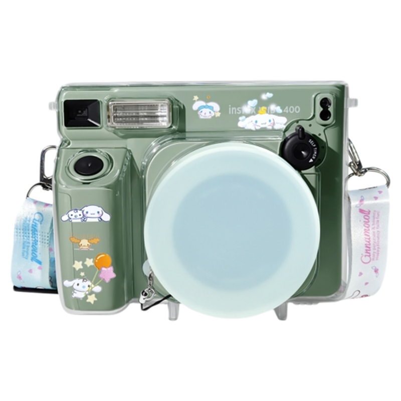 适用拍立得WIDE400水晶高透壳