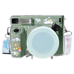 适用拍立得WIDE400水晶高透壳
