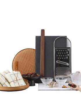 新中式轻奢样板间厨房桌面装饰