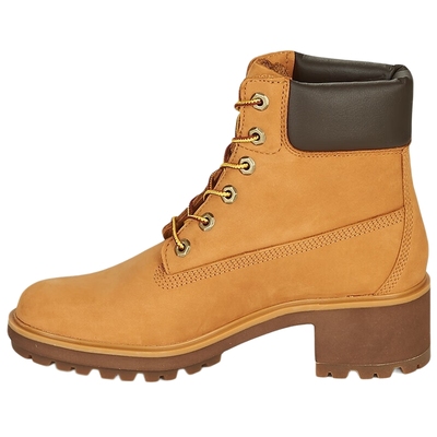 添柏岚官方女鞋大黄靴2025冬季新款踢不烂马丁靴复古高跟休闲靴子