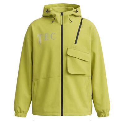 TCH潮酷风烫钻翅膀连帽户外宽松工装休闲外套男女同款T78A27E5003