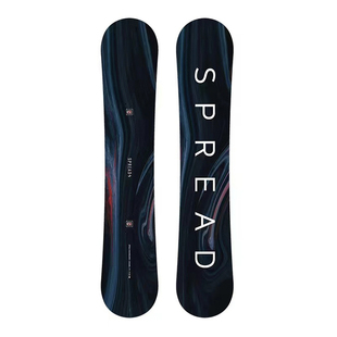 GT雪具日本22/23款SPREAD滑雪单板平花板硬度超软弹成人现货男女