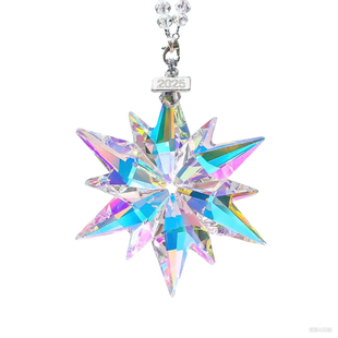 水晶太阳捕手棱光镜光学合色丁达尔效应创意解压摆件玻璃多棱镜女