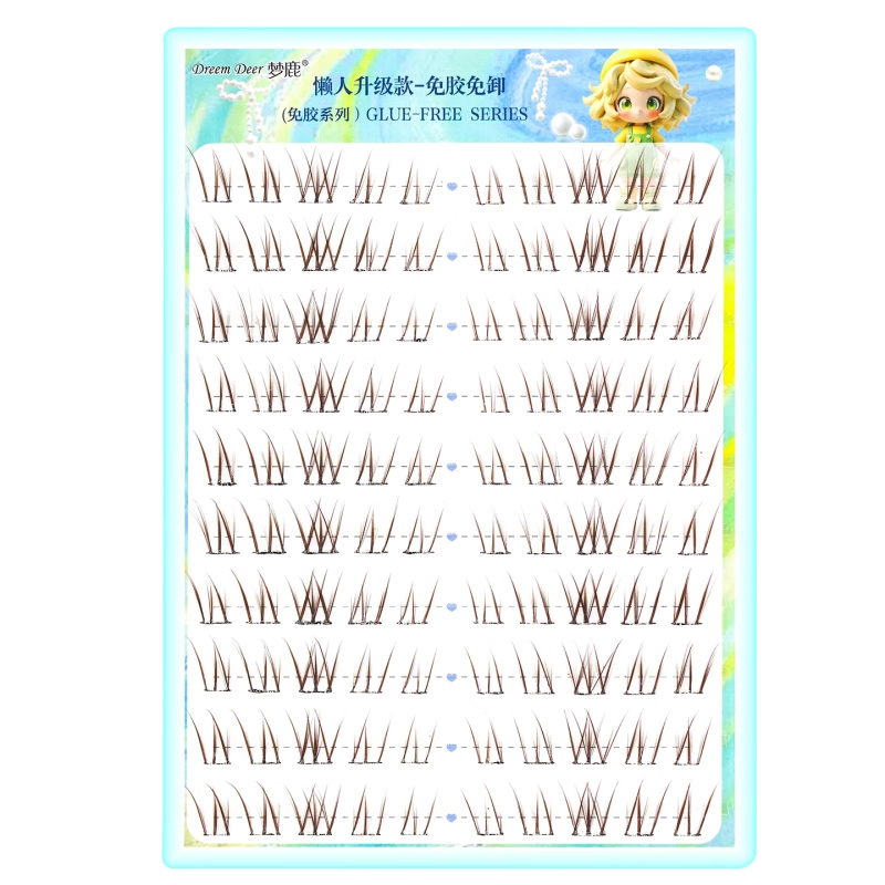 梦鹿分段式假睫毛自然逼真裸妆款