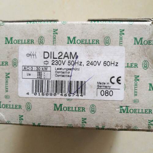 议价金钟穆勒老款交流接触器 DIL2AM 230V50HZ 现货