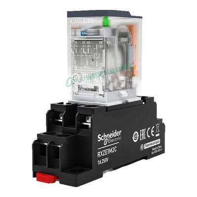 施耐德rxm3ab2bd中间继电器dc24v11脚10A2p7小型直流正品斯耐德