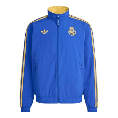 Adidas/阿迪达斯正品三叶草男士休闲双面穿足球运动外套JZ2236