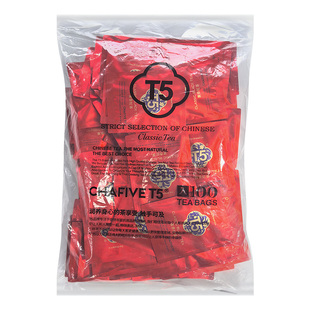 T5茶包红茶酒店茶100包独立包装茉莉花茶商务客房专用茶官方正品