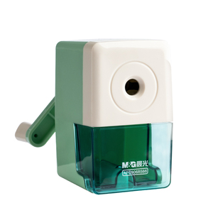 晨光文具卷笔刀手摇式转笔刀削笔机儿童小学生专用铅笔刀自动进铅削笔刀一年级幼儿园男女孩小型便携款削笔器