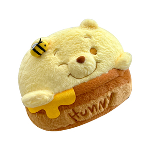 经典卡通噗噗熊抱枕毯子空调被二合一维尼熊抱枕办公室午睡神器送