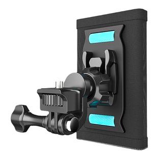 SUREWO运动相机背包夹适用影石insta360 X5 X4 X3 X2书包固定支架肩带夹第一人称视角户外直播vlog