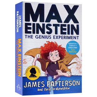 Max Einstein 英文原版 马克斯爱因斯坦 天才实验 儿童科学冒险小说章节桥梁书 英文版进口原版英语书籍