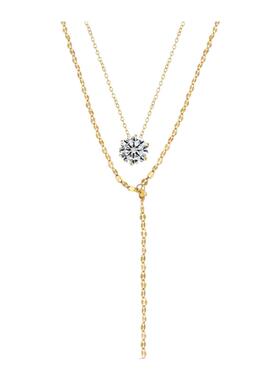 TWINSLULU吊坠女款人鱼泪项链