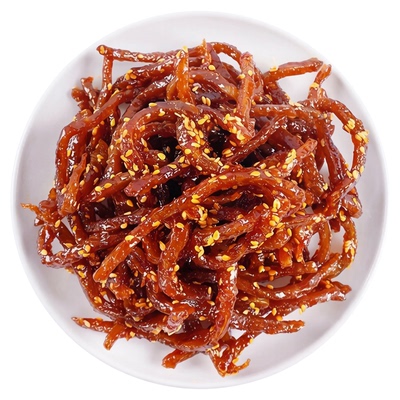 高品质现做现发香辣鳗鱼丝零食