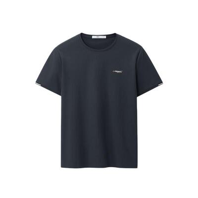 海澜之家舒适圆领透气套头上衣男