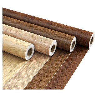 黑胡桃仿木纹墙面防水贴纸自粘特厚贴皮高端衣柜桌子家具翻新装饰